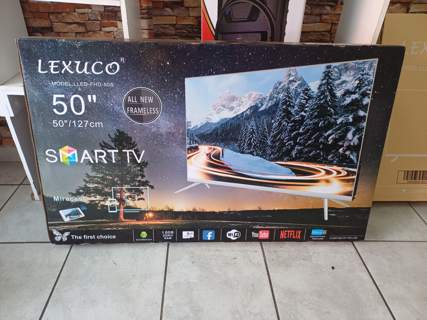 Lexuco 50inch smart tv multibrand