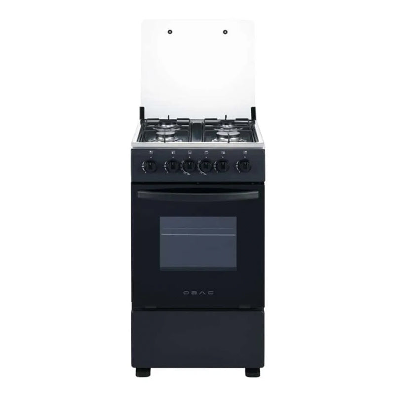 OBAC 4plate gas stove with oven