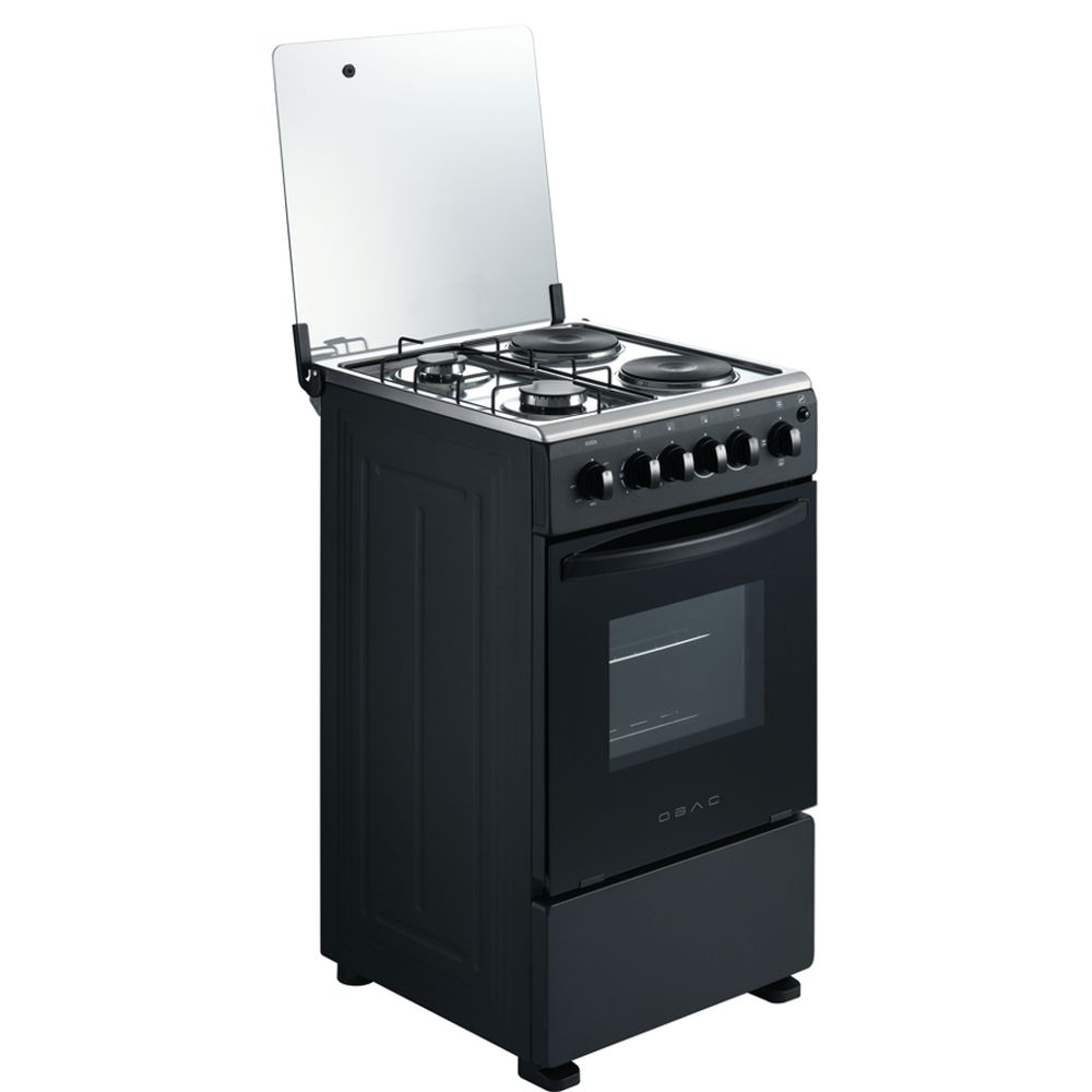 OBAC 4plate gas stove with oven