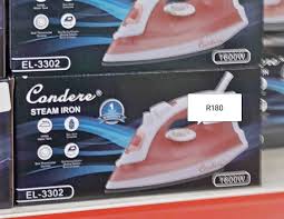 Condere steam iron