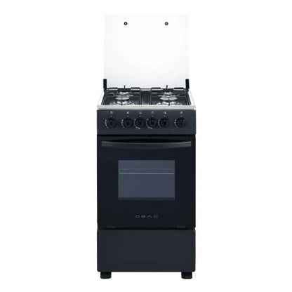 OBAC 4plate gas stove with oven