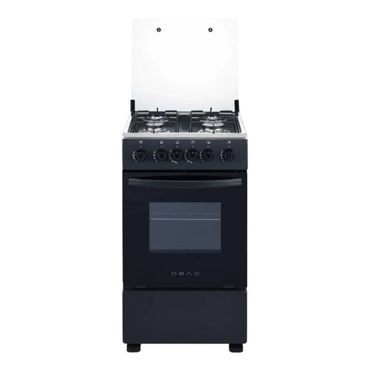 OBAC 4plate gas stove with oven